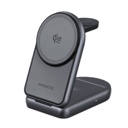 MG19 Portable and Foldable Qi2.2 25W 3 in 1 Magnetic Wireless Charger 1
