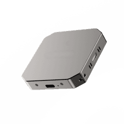 M202 Magnetic M.2 NVME SSD Enclosure builtin Cooling Fan 5