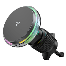 MG16 Qi2.2 Certified 25W Active Cooling Fan Wireless Charger Car Mount 1