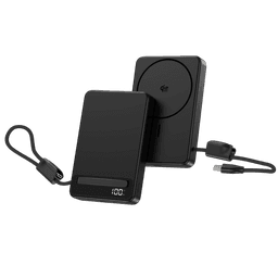 P37 10000mah Semi-solid-state Battery Cell Magnetic Power Bank with Kickstand 1