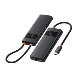 M301 One-Click Screen Off 6 in 1 USB-C HUB 1