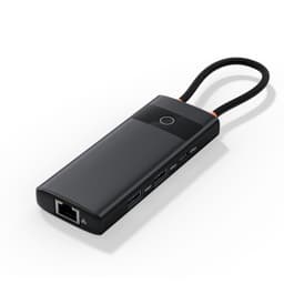 M301 One-Click Screen Off 6 in 1 USB-C HUB 3