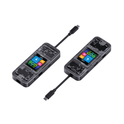 S01 TFT Screen Display 7 in 1 USB-C HUB 2