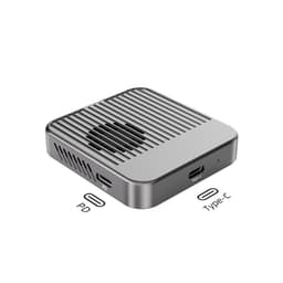 M206 Magnetic M.2 SSD Enclosure with Cooling Fan | RADERTECH 2