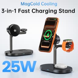 MQ35 TEC Semiconductor Cooling 3 in 1 Wireless Charger for iphone 17Pro Series 5