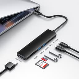 HB02 7 in 1 USB-C Docking Station 2