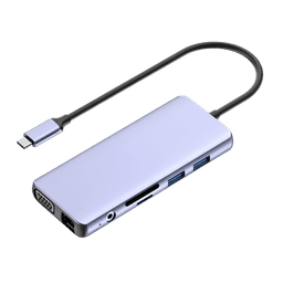 HB03 12 in 1 USB-C Docking Station 1