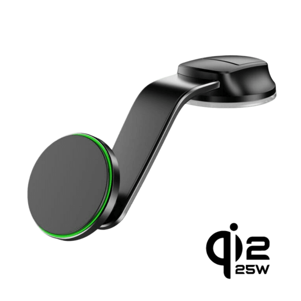 MC06D Qi2 Charger Dashboard Magnetic 15W Wireless Charger Car Mount for iphone 12/13/14/15/16 Series